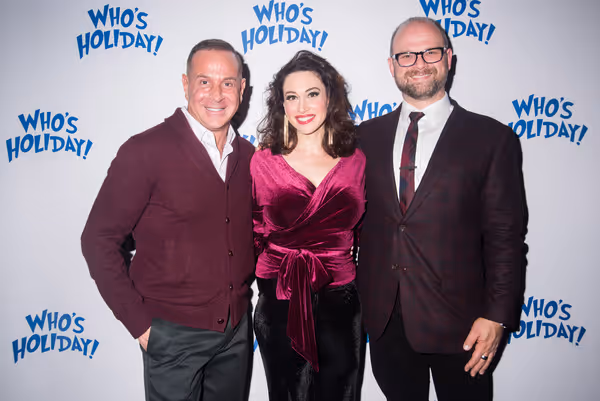 Matthew Lombardo, Lesli Margherita and Carl Andress Photo