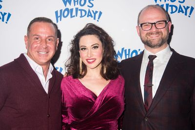 Matthew Lombardo, Lesli Margherita and Carl Andress Photo