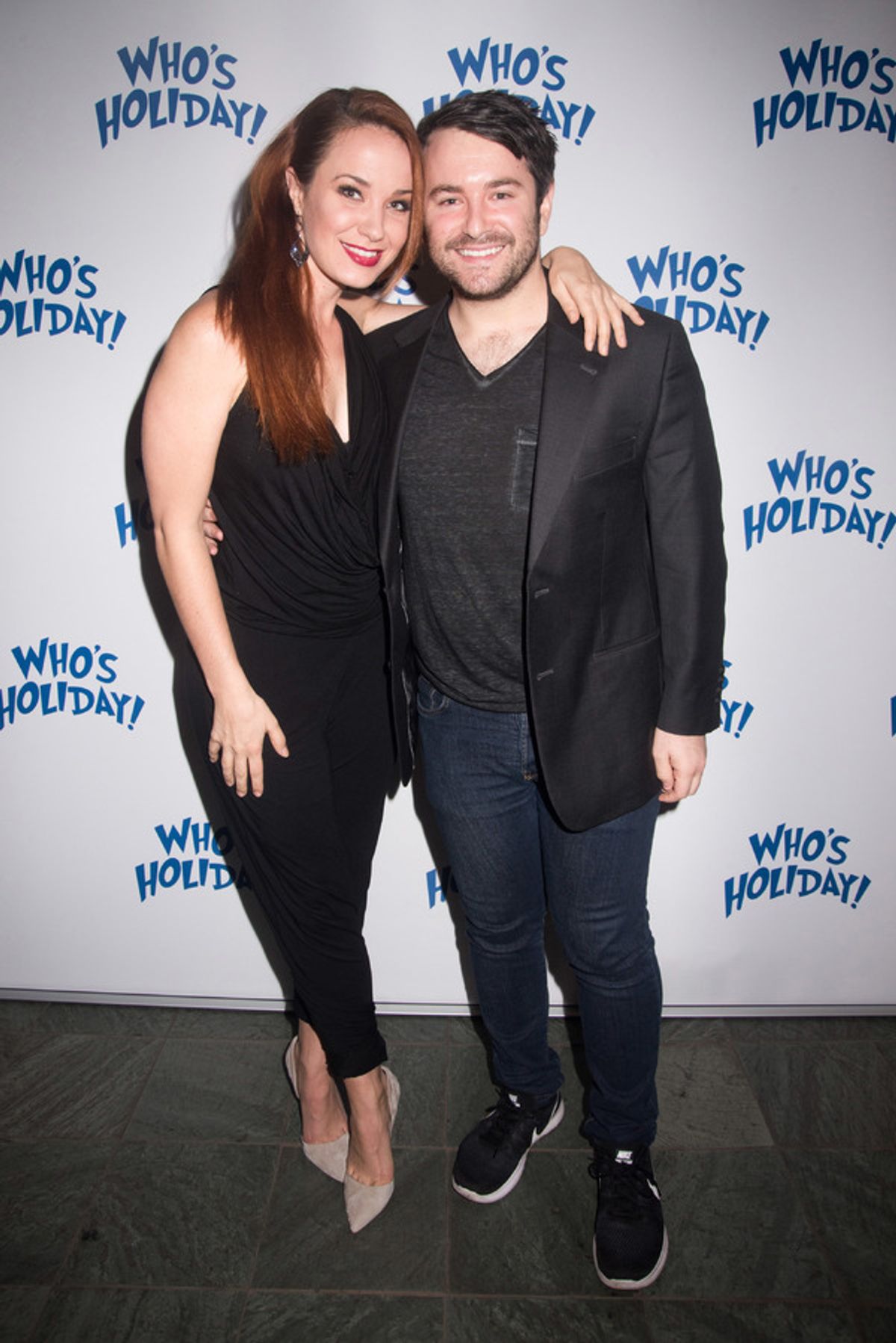 Sierra Boggess and Alex Brightman at 