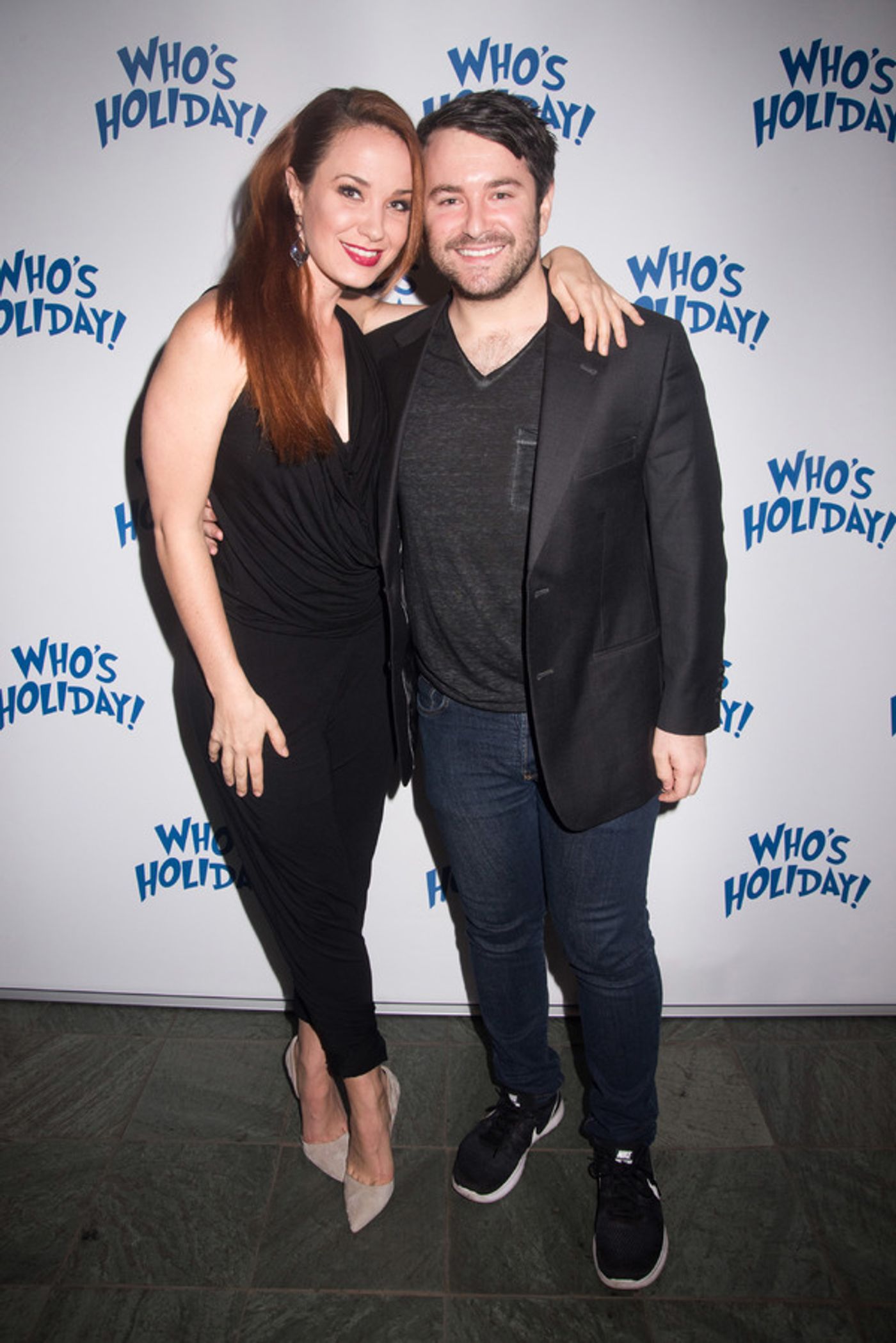 Photo Flash: Lesli Margherita, Charles Busch, Alex Brightman, Sierra Boggess and More Celebrate WHO'S HOLIDAY Opening Off-Broadway  Image