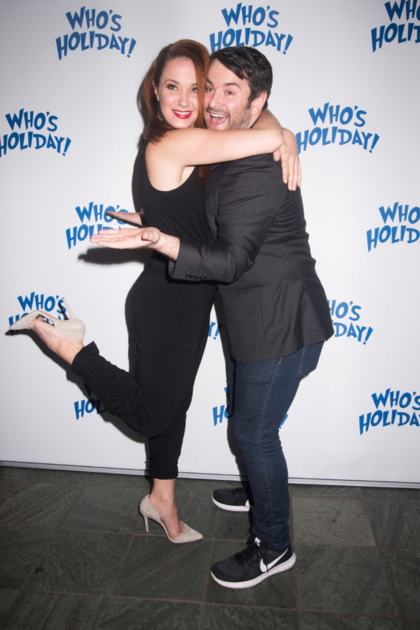 Photo Flash: Lesli Margherita, Charles Busch, Alex Brightman, Sierra Boggess and More Celebrate WHO'S HOLIDAY Opening Off-Broadway  Image