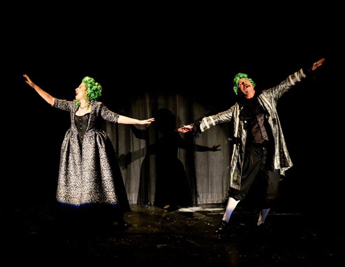 Michelle Hensel as The Baroness, Robert Craighead as The Baron at 