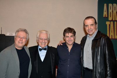 Alan Menkin, Jerry Zaks, Glenn Slater and Chazz Palminteri Photo