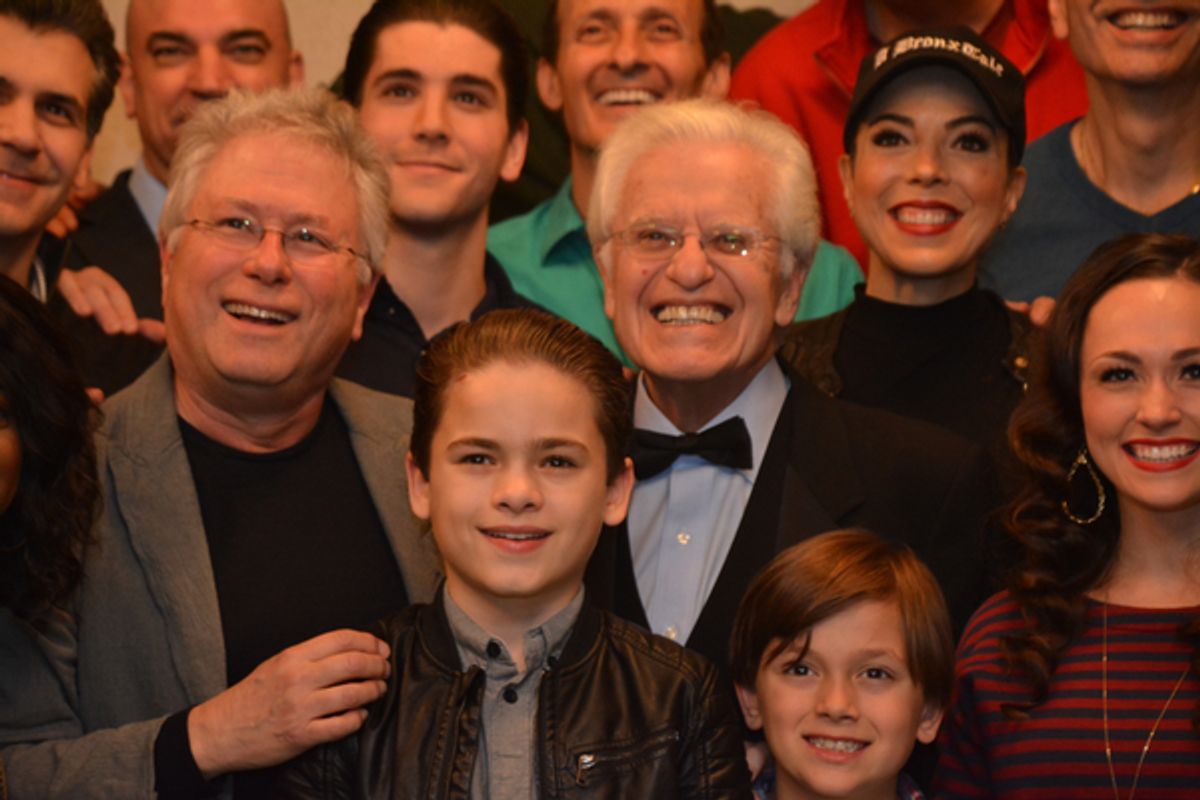 Alan Menkin, Jerry Zaks, Will Coombs and Jonah Mussolino at 