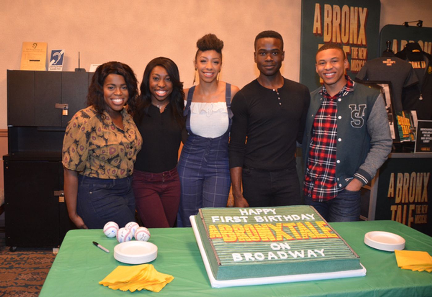 Photo Coverage: No Wasted Talent Here! A BRONX TALE Celebrates One Year on Broadway  Image