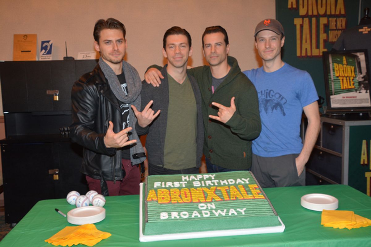 Sam Edgerly, Keith White, Dominic Nolfi and Cary Tedder at 