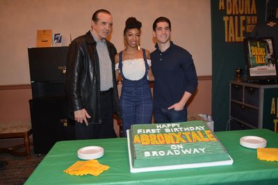 Chazz Palminteri, Christiani Pitts and Adam Kaplan Photo