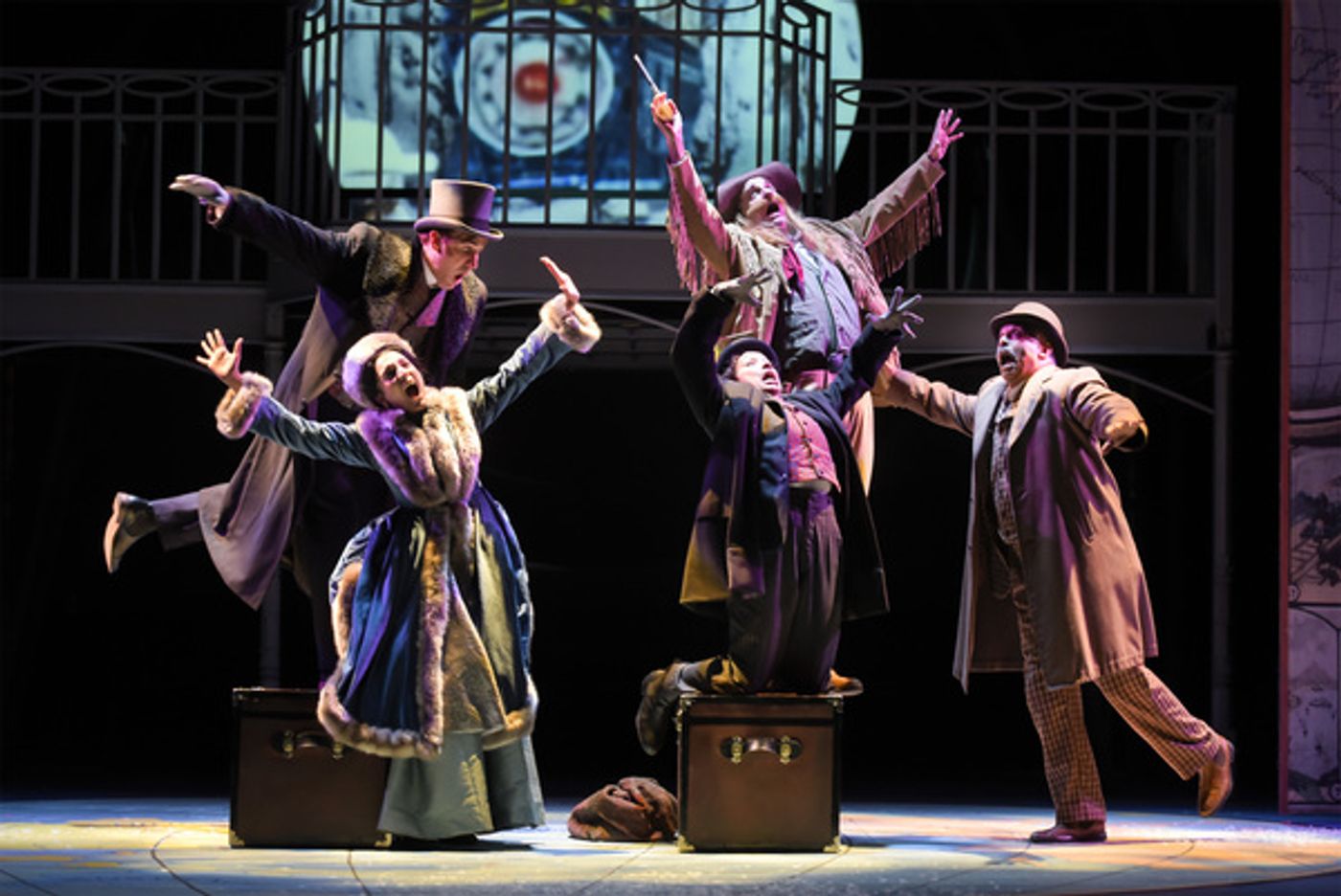 Photo Flash: TheatreWorks Silicon Valley Celebrates the Holidays with AROUND THE WORLD IN 80 DAYS Photo Flash: TheatreWorks Silicon Valley Celebrates the Holidays with AROUND THE WORLD IN 80 DAYS Image