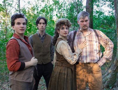 (L to R) Aaron Richert as Jesse Tuck, Bryce Slocumb as Miles Tuck, Melissa Hunter as  Photo