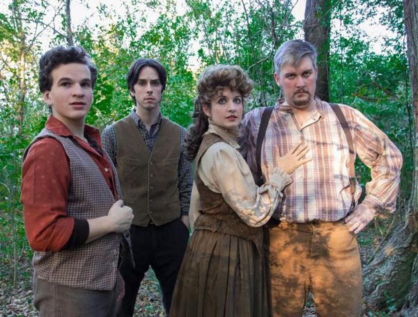 (L to R) Aaron Richert as Jesse Tuck, Bryce Slocumb as Miles Tuck, Melissa Hunter as  Photo
