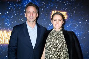 Seth Meyers, Alexi Ashe Photo
