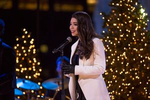 CHRISTMAS IN ROCKEFELLER CENTER -- Pictured: Auli'i Cravalho rehearses for the 2017 Christmas in Rockefeller Center -- (Photo by: Eric Liebowitz/NBC) @ BroadwayWorld CHRISTMAS IN ROCKEFELLER CENTER -- Pictured: Auli'i Cravalho rehearses for the 2017 Photo