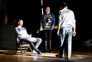 Gareth Gates, Lisa Riley, David Janson Photo