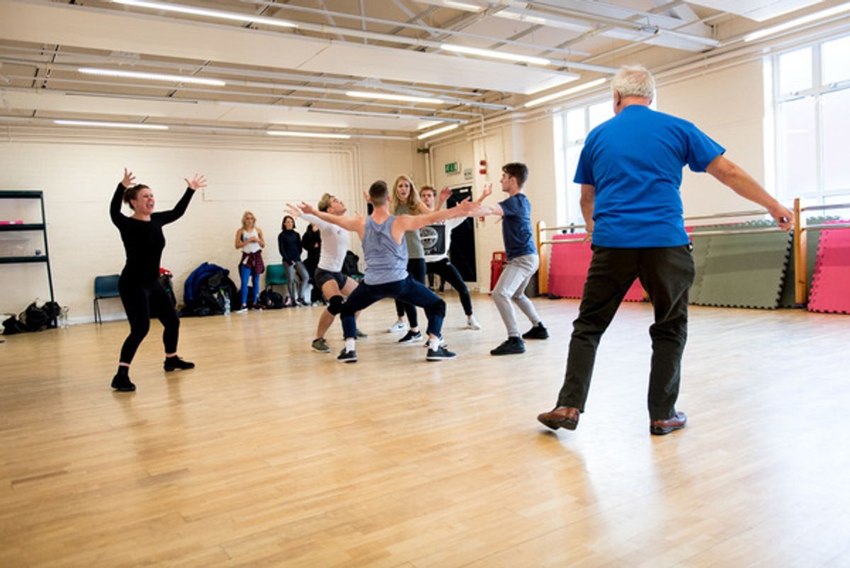 Julie Paton, Sarah Vaughan, Graham Cole at 