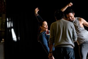 Lisa Riley, David Janson, Gareth Gates Photo