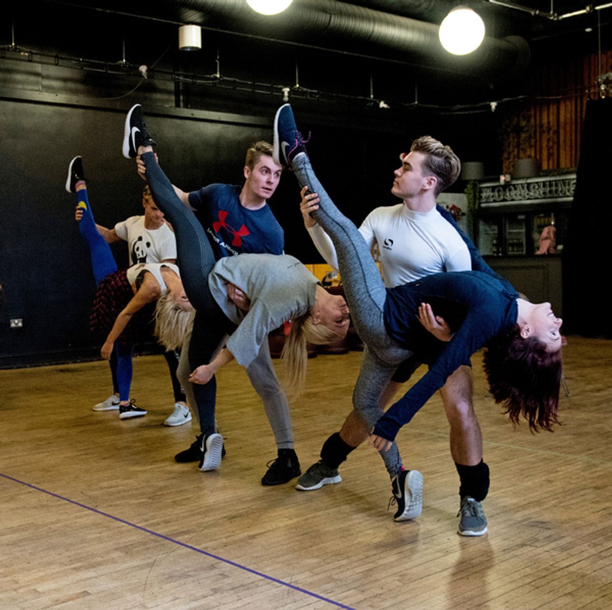 Regan Gascoigne, Daniella Ockerby, Lewis Easter, Azaria Jeneway, Danny Fogarty, Chloe Lindsay at 