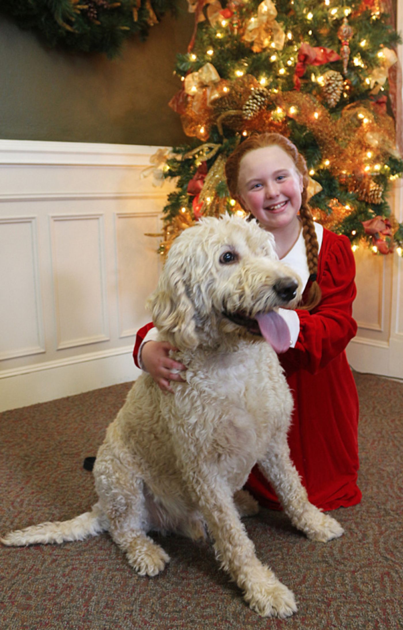 Photo Flash: Photo Flash: Little Orphan Annie Finds Her Reason To Smile In The Waterville Opera House  Image