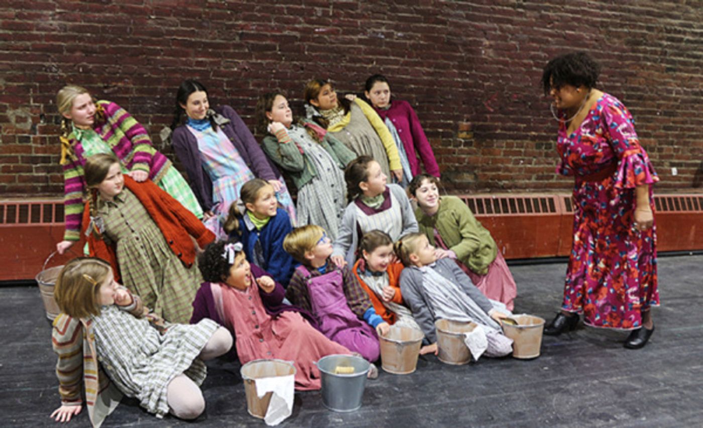 Photo Flash: Photo Flash: Little Orphan Annie Finds Her Reason To Smile In The Waterville Opera House  Image