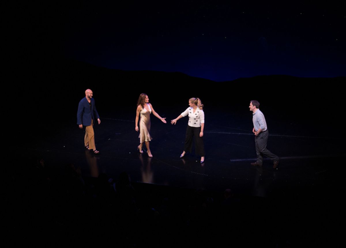 Keegan-Michael Key, Laura Benanti, Amy Schumer and Jeremy Shamos  at 
