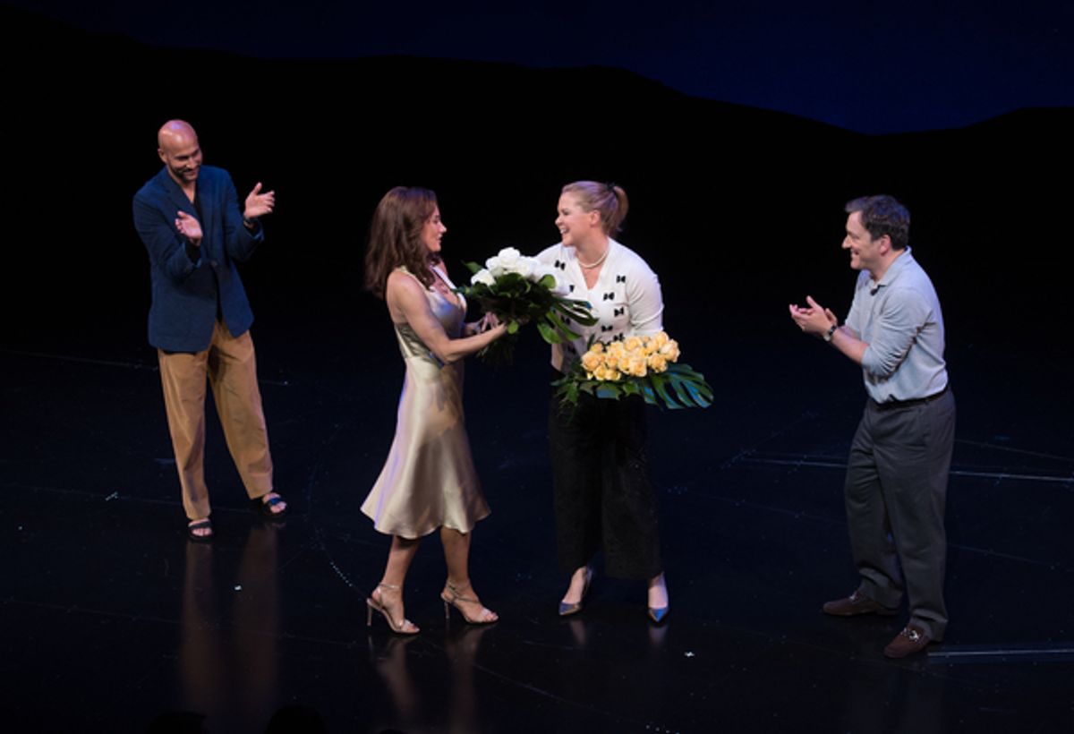 Keegan-Michael Key, Laura Benanti, Amy Schumer and Jeremy Shamos  at 