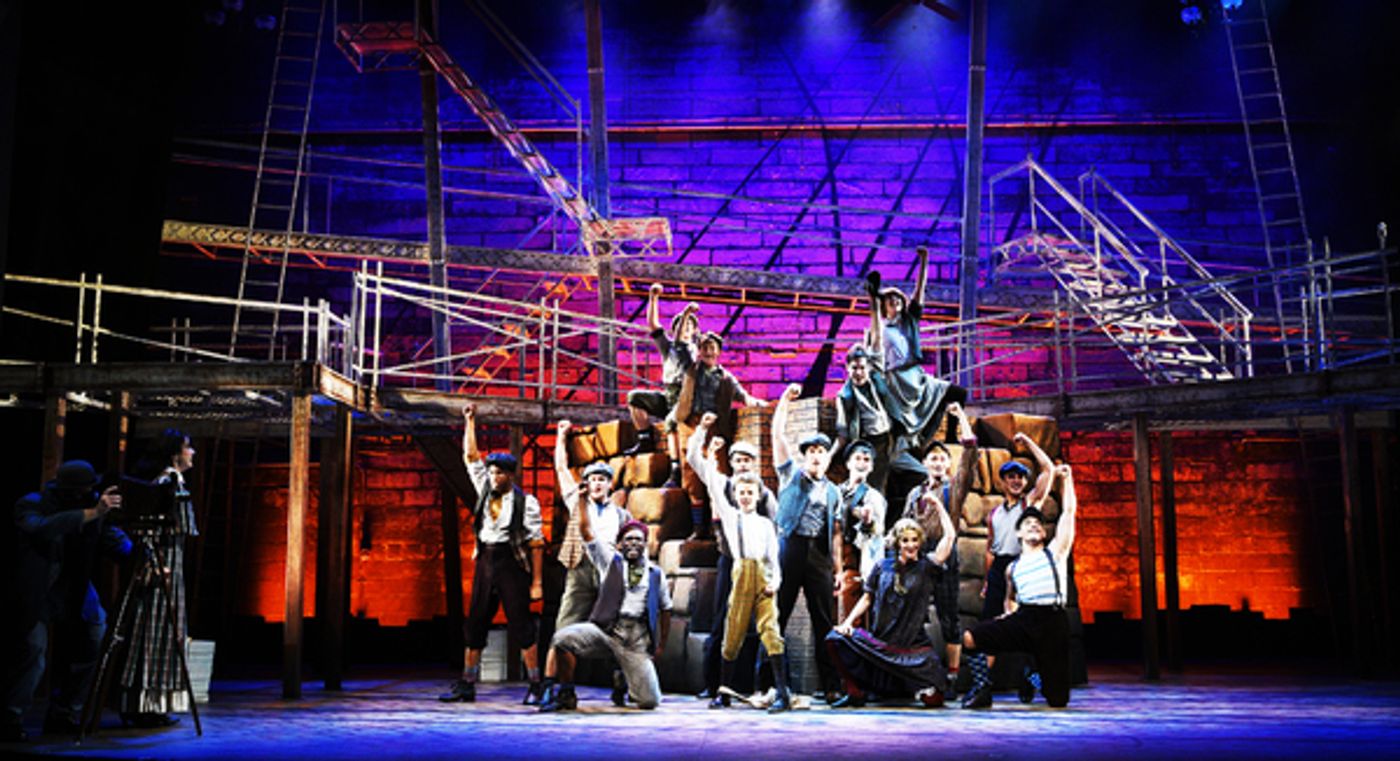 Photo Flash: Here's the Headline! First Look at NEWSIES at Maltz Jupiter Theatre Photo Flash: Here's the Headline! First Look at NEWSIES at Maltz Jupiter Theatre Image