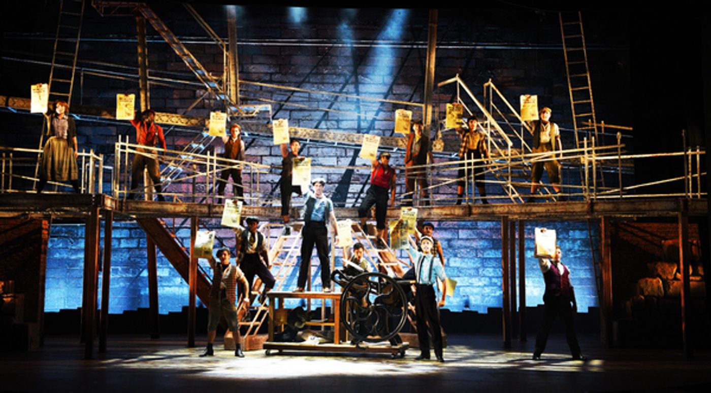 Photo Flash: Here's the Headline! First Look at NEWSIES at Maltz Jupiter Theatre Photo Flash: Here's the Headline! First Look at NEWSIES at Maltz Jupiter Theatre Image
