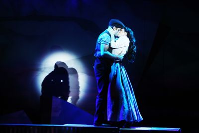 John Arthur Greene and Clara Cox star as Jack Kelly and Katherine Plumber Photo