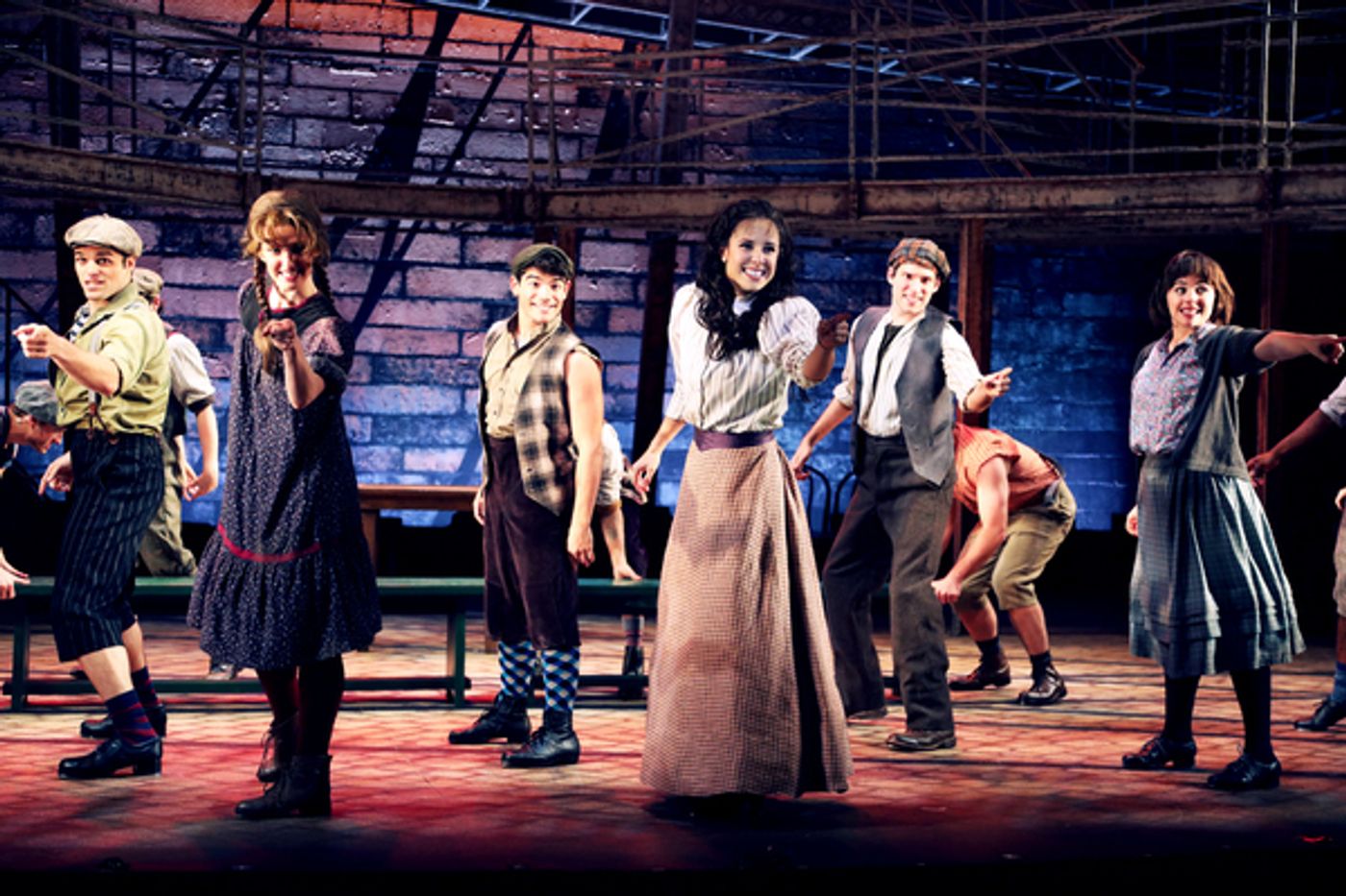Photo Flash: Here's the Headline! First Look at NEWSIES at Maltz Jupiter Theatre Photo Flash: Here's the Headline! First Look at NEWSIES at Maltz Jupiter Theatre Image