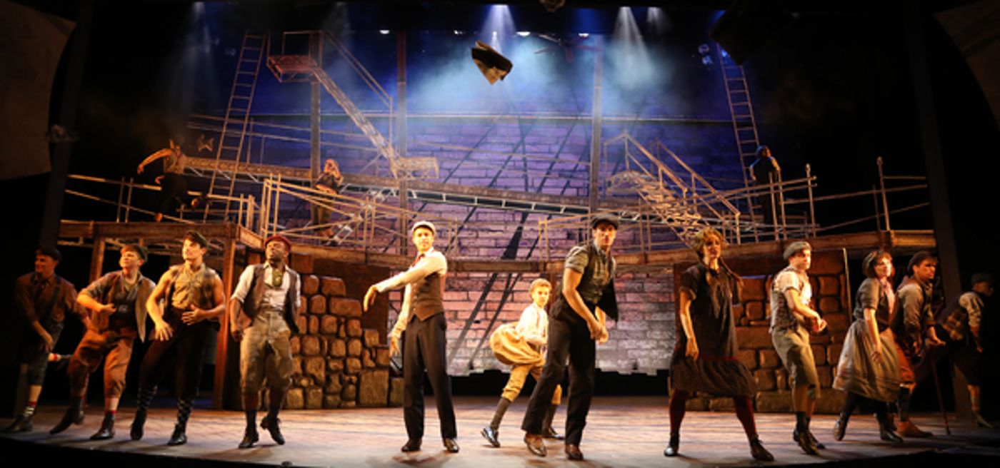 Photo Flash: Here's the Headline! First Look at NEWSIES at Maltz Jupiter Theatre Photo Flash: Here's the Headline! First Look at NEWSIES at Maltz Jupiter Theatre Image