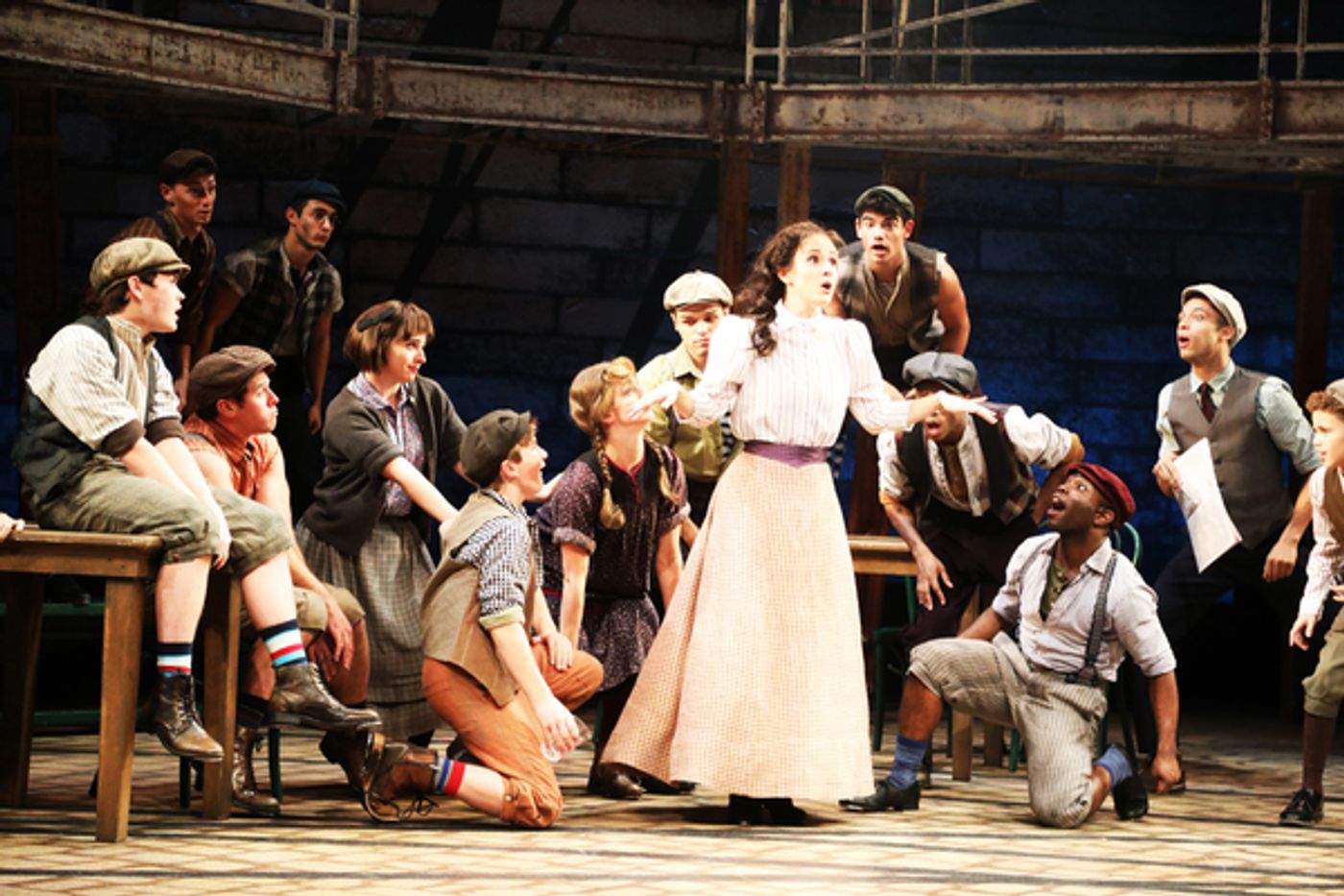 Photo Flash: Here's the Headline! First Look at NEWSIES at Maltz Jupiter Theatre Photo Flash: Here's the Headline! First Look at NEWSIES at Maltz Jupiter Theatre Image
