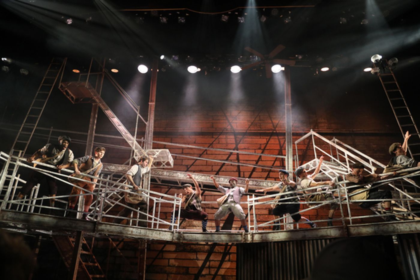 Photo Flash: Here's the Headline! First Look at NEWSIES at Maltz Jupiter Theatre Photo Flash: Here's the Headline! First Look at NEWSIES at Maltz Jupiter Theatre Image