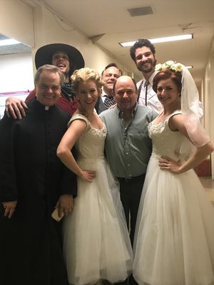 Gary Marachek, Conor Ryan, Emma Degerstedt, Tom Souhrada, Jason Alexander, Peter Saide, and Lauren Molina @ BroadwayWorld Gary Marachek, Conor Ryan, Emma Degerstedt, Tom Souhrada, Jason Alexander, Peter Said Photo
