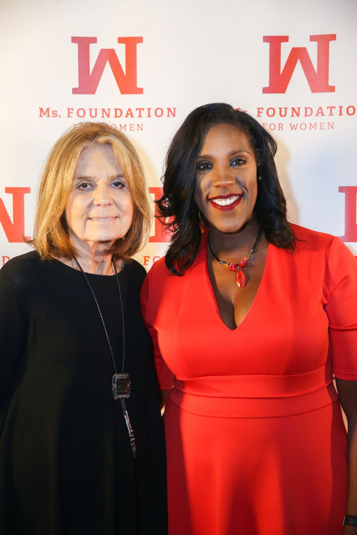 Gloria Steinem and Teresa Younger at 