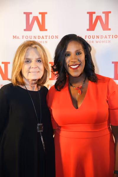 Gloria Steinem and Teresa Younger Photo