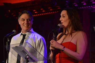Robert Cuccioli, Julia Murney Photo