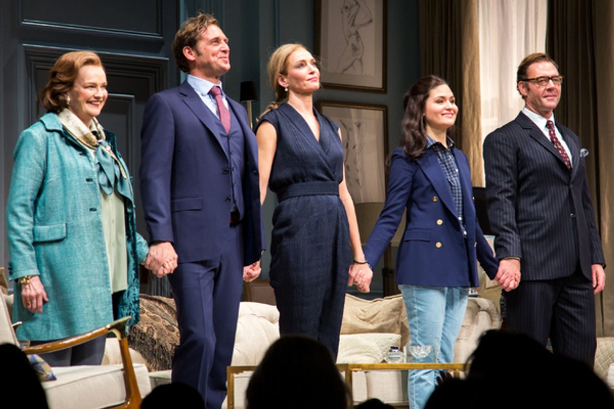 Blair Brown, Josh Lucas, Uma Thurman, Phillipa Soo, Martin Csokas at 