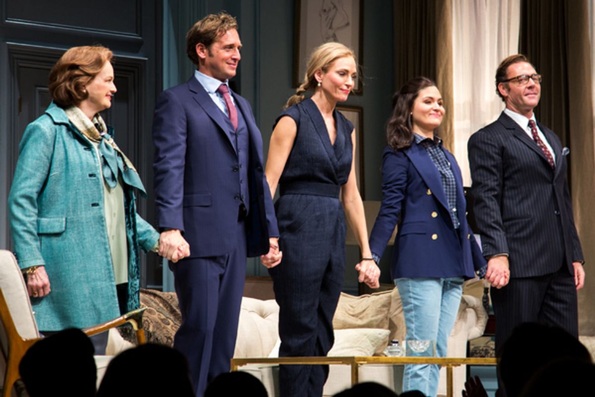 Blair Brown, Josh Lucas, Uma Thurman, Phillipa Soo, Martin Csokas at 
