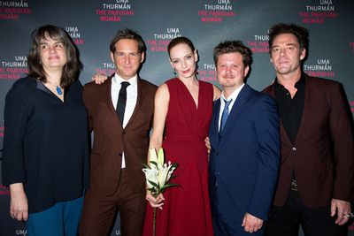 Pam MacKinnon, Josh Lucas, Uma Thurman, Beau Willimon, Martin Csokas Photo