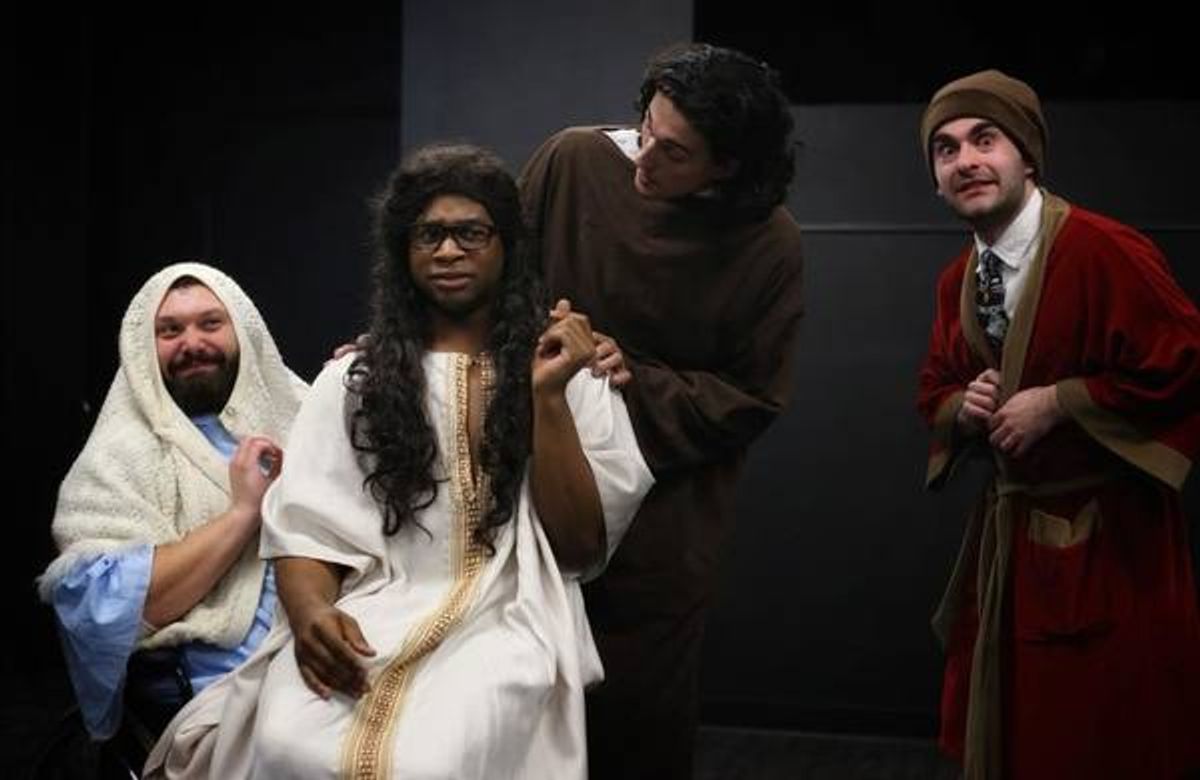 Nick Thibeault, Cardryell Truss (Jesus), Matthew Lavigne, Aaron Blanck (Scrooge)
 at 