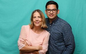 Adapter/director Myra Platt and composer/lyricist Justin Huertas @ BroadwayWorld Adapter/director Myra Platt and composer/lyricist Justin Huertas Photo