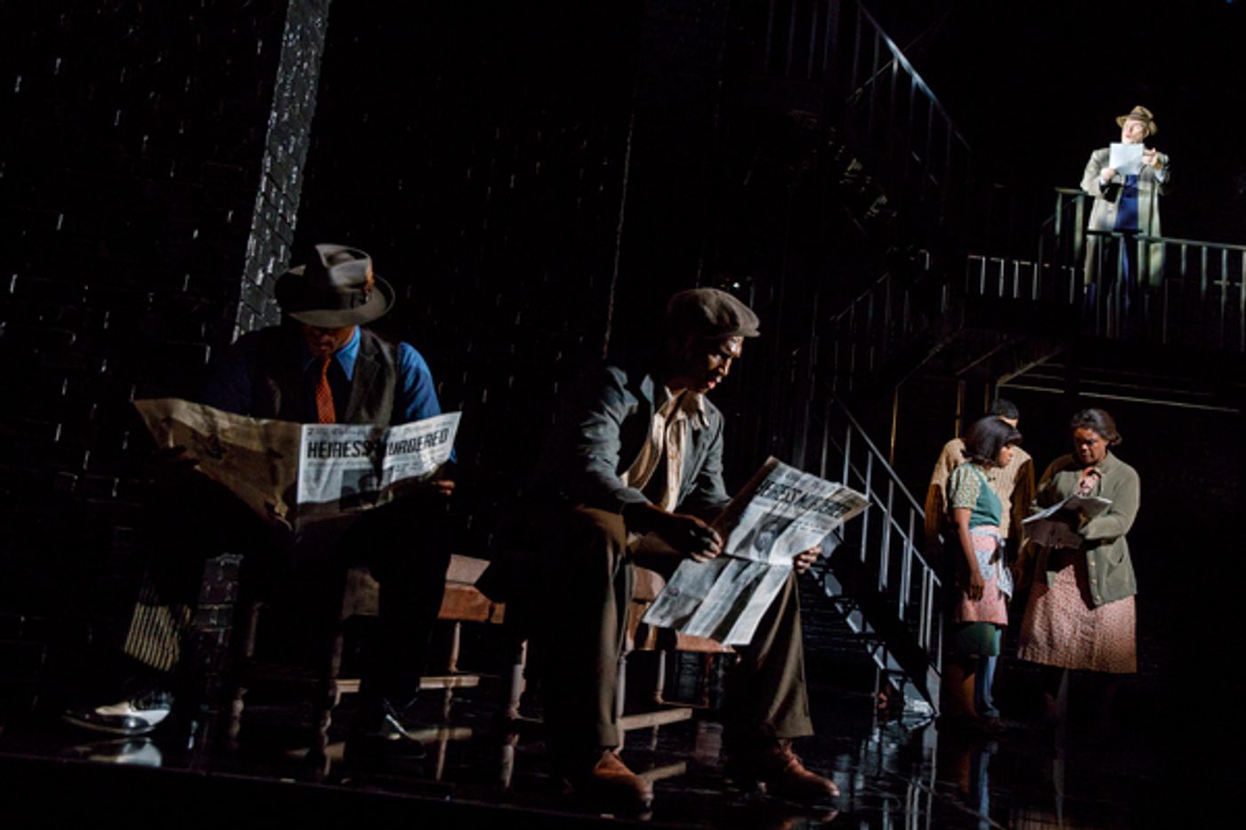 Photo Flash: First Look at Jerod Haynes and More in Nambi E. Kelley's NATIVE SON Adaptation at Yale Rep  Image