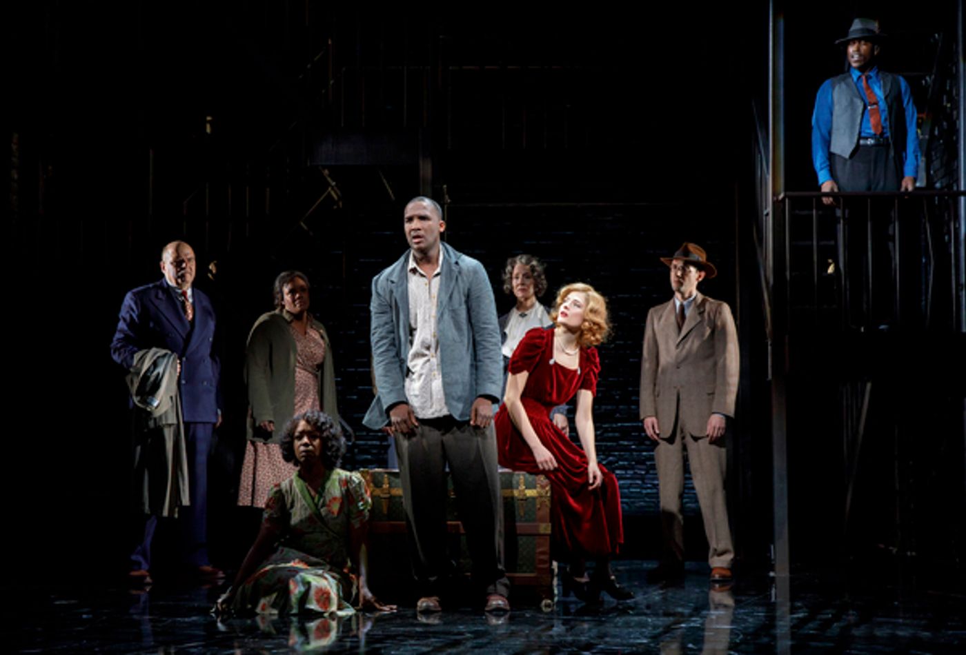 Photo Flash: First Look at Jerod Haynes and More in Nambi E. Kelley's NATIVE SON Adaptation at Yale Rep  Image