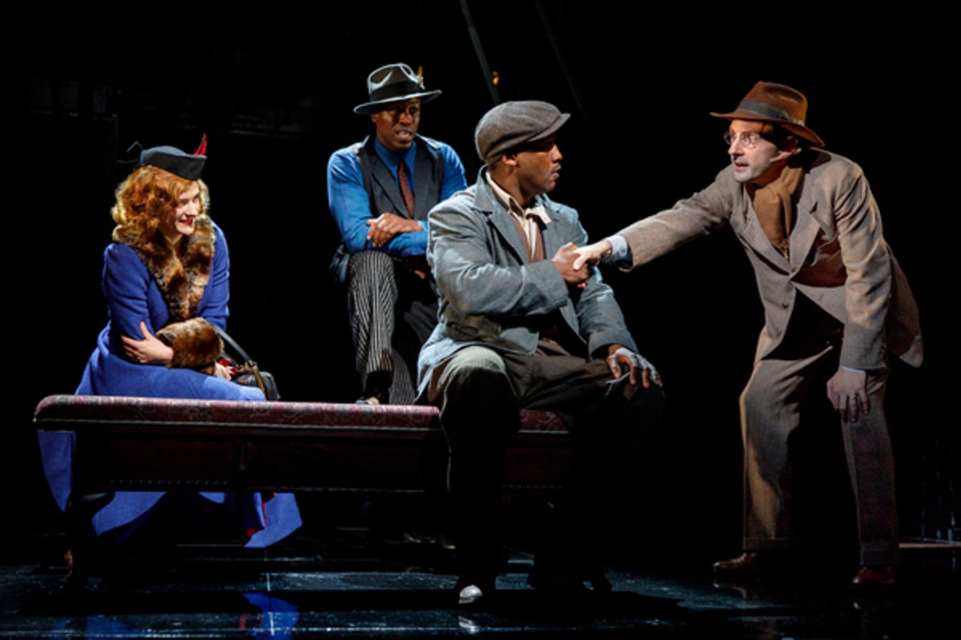 Photo Flash: First Look at Jerod Haynes and More in Nambi E. Kelley's NATIVE SON Adaptation at Yale Rep  Image