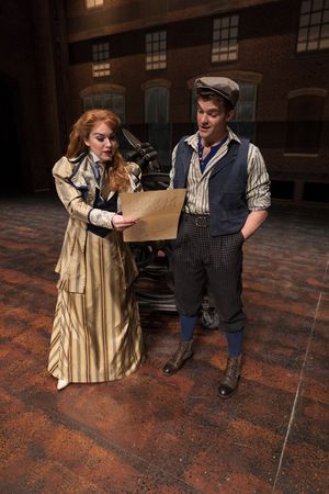 Nadia Vynn as Katherine and Jonathan Shew (Jack Kelly) @ BroadwayWorld Nadia Vynn as Katherine and Jonathan Shew (Jack Kelly) Photo