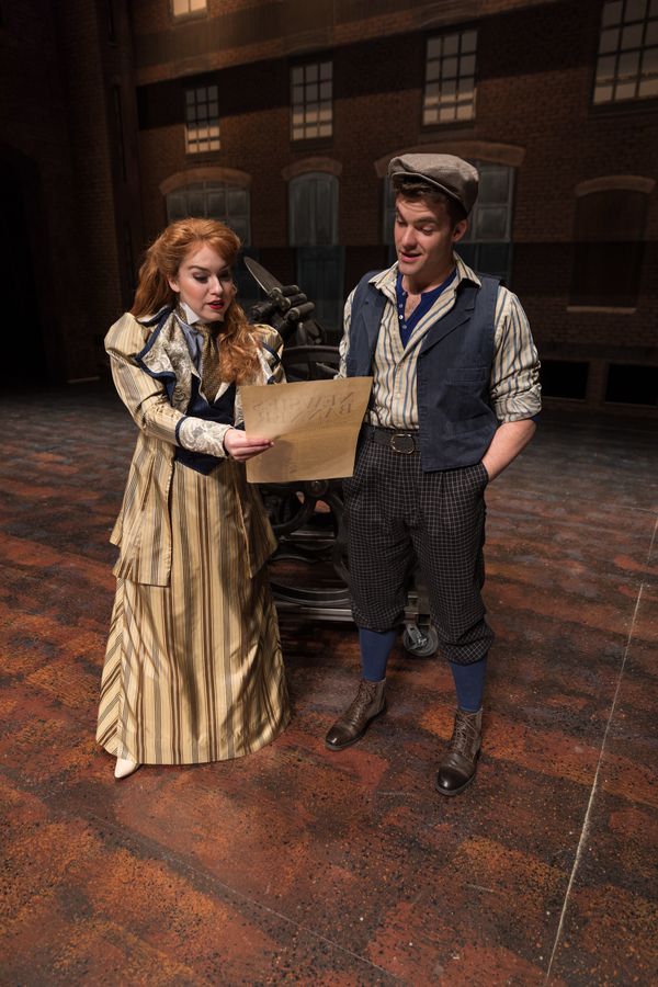 Nadia Vynn as Katherine and Jonathan Shew (Jack Kelly) Photo