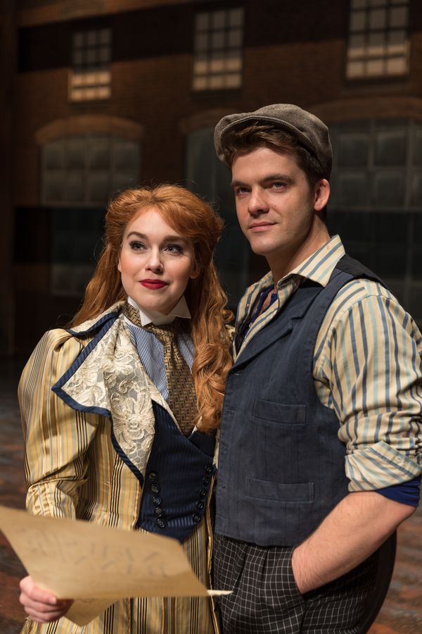 Nadia Vynn as Katherine and Jonathan Shew (Jack Kelly) Photo