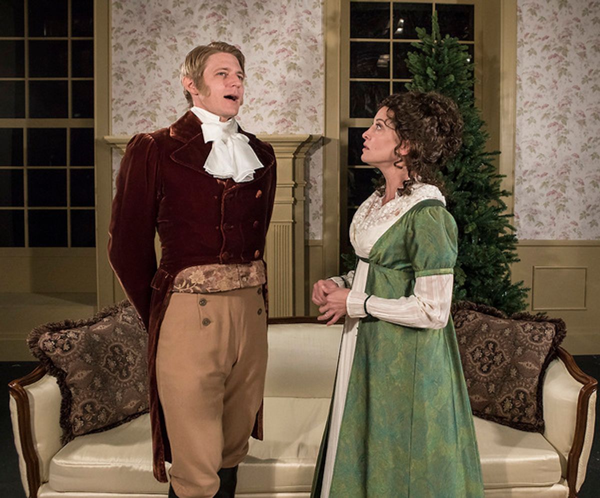 Christian PedersenÂ (Darcy) &Â Paige Lindsey WhiteÂ (Lizzy) at 