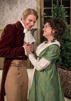Christian PedersenÂ (Darcy) &Â Paige Lindsey WhiteÂ (Lizzy) Photo