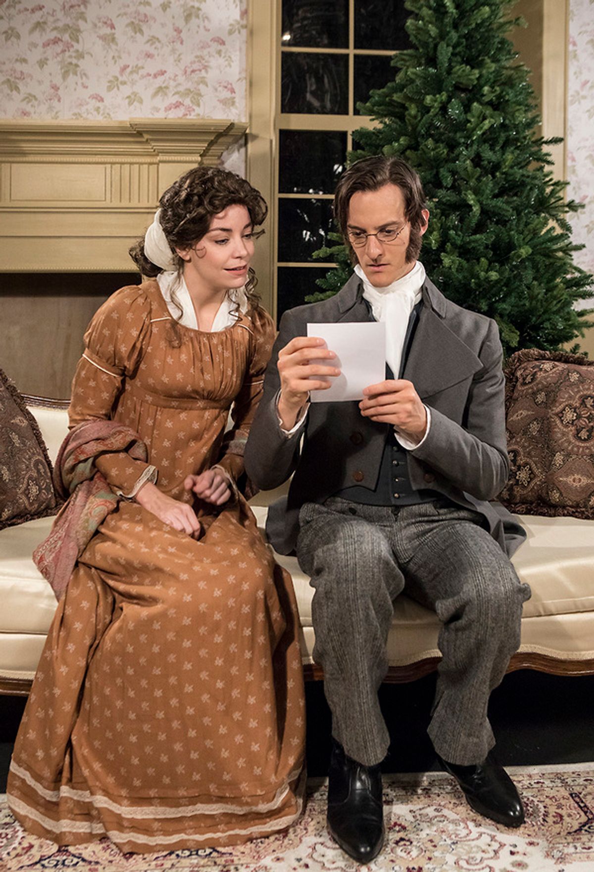 Donnla HughesÂ (Mary) andÂ Paul CulosÂ (Arthur) at 