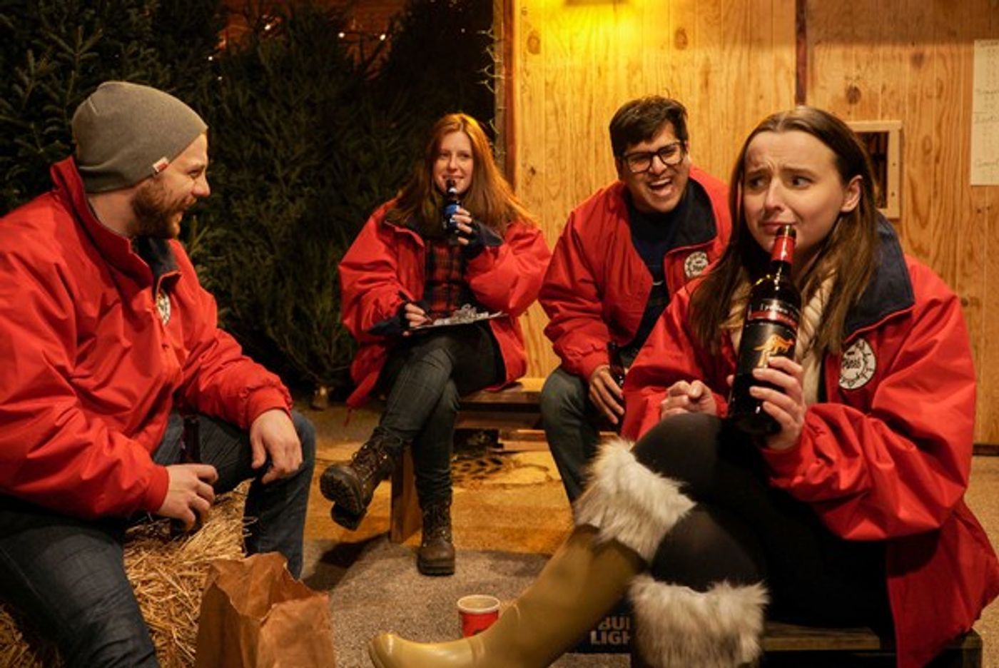 Photo Flash: PINE Gets United States Premiere in An Actual Christmas Tree Lot Photo Flash: PINE Gets United States Premiere in An Actual Christmas Tree Lot Image